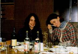Наталья Барабаш и Катя 16 марта 1996